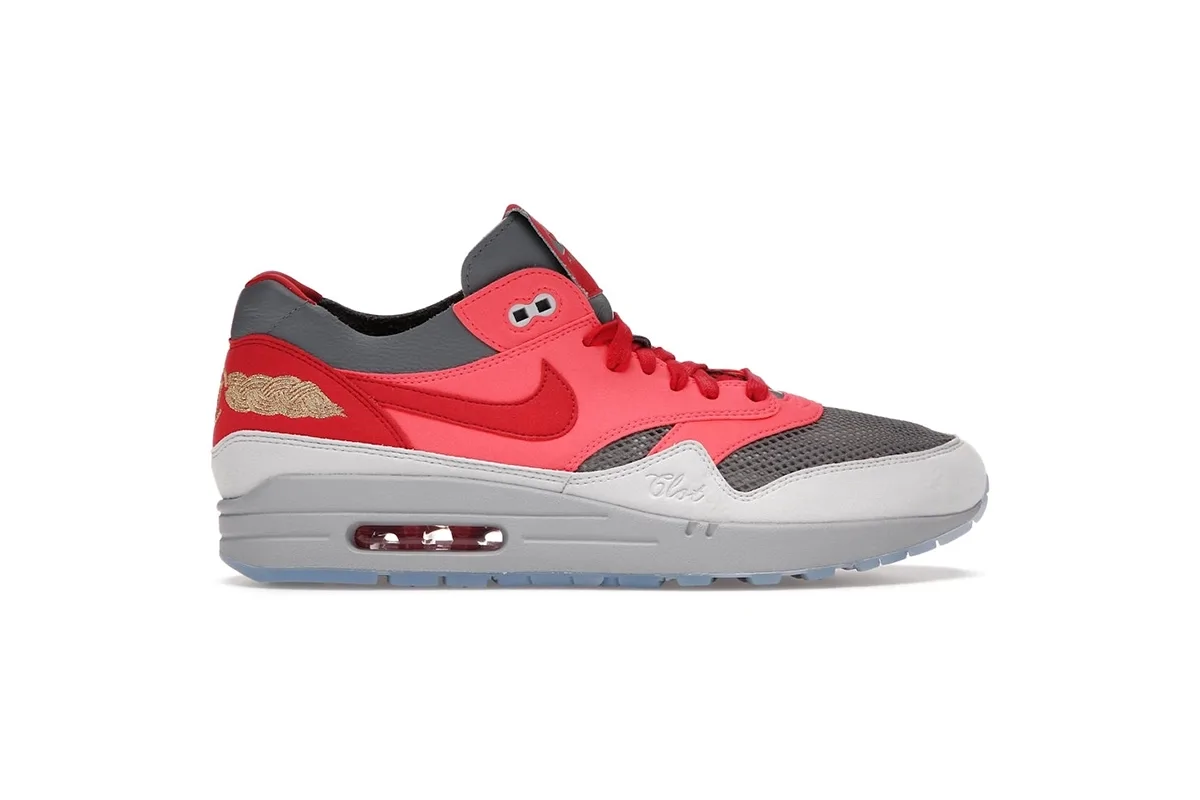 Nike Air Max 1 / CLOT "Kiss of Death Solar Red"
