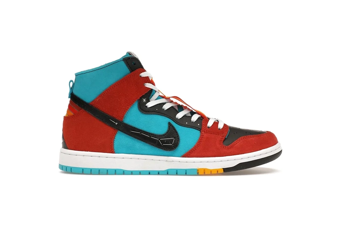Nike SB Dunk High X Di'orr Greenwood "Navajo Arts"